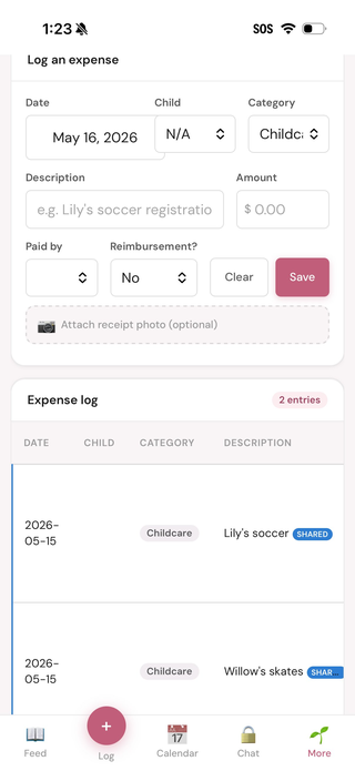 Expense Log